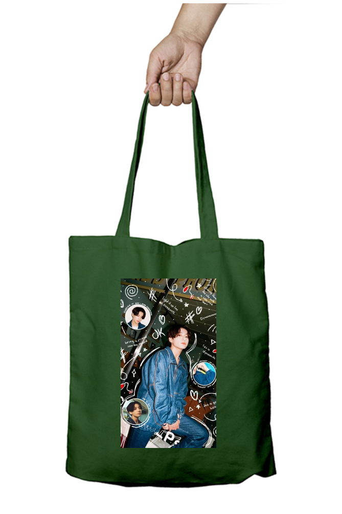 BTS Jungkook Kpop Tote Bag - Aesthetic Phone Cases - Culltique