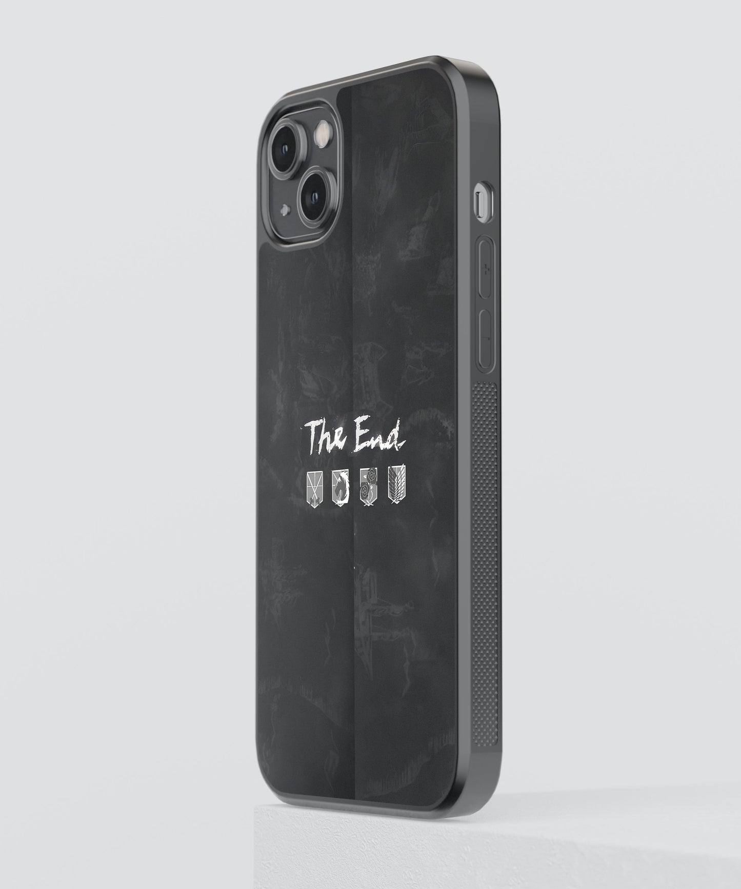AOT The End Anime Glass Phone Case Cover