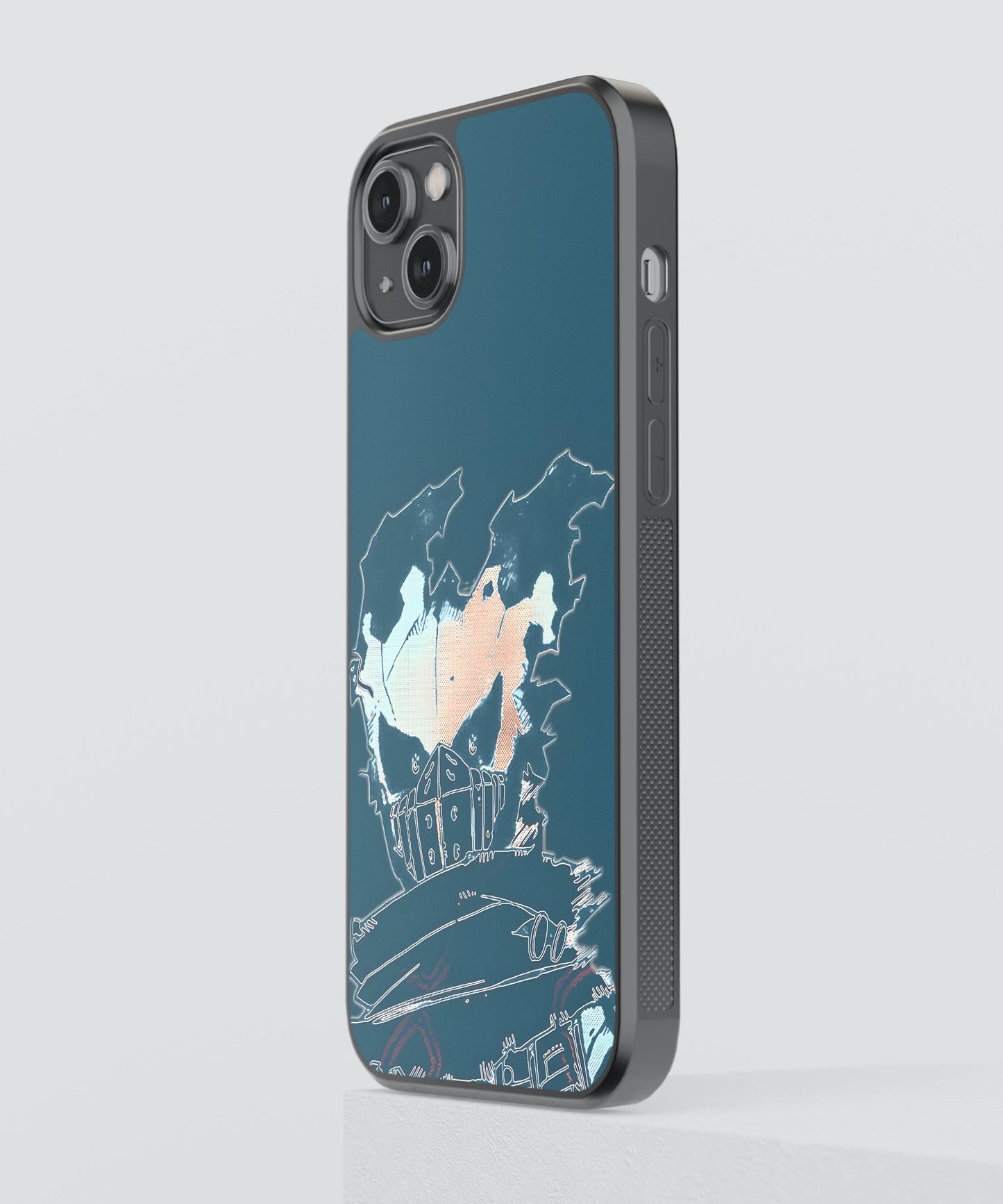 Deku Anime Glass Phone Case Cover