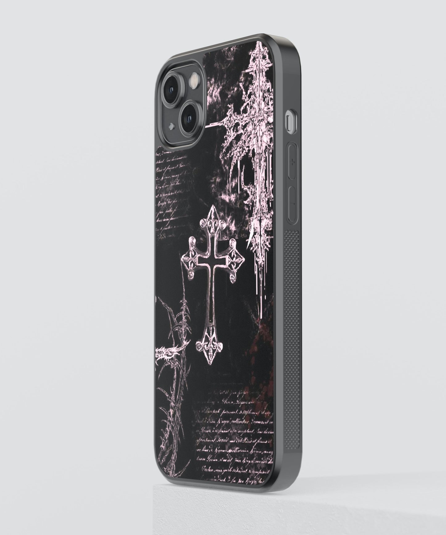 Gothic Cybersigilism Glass Phone Case Cover