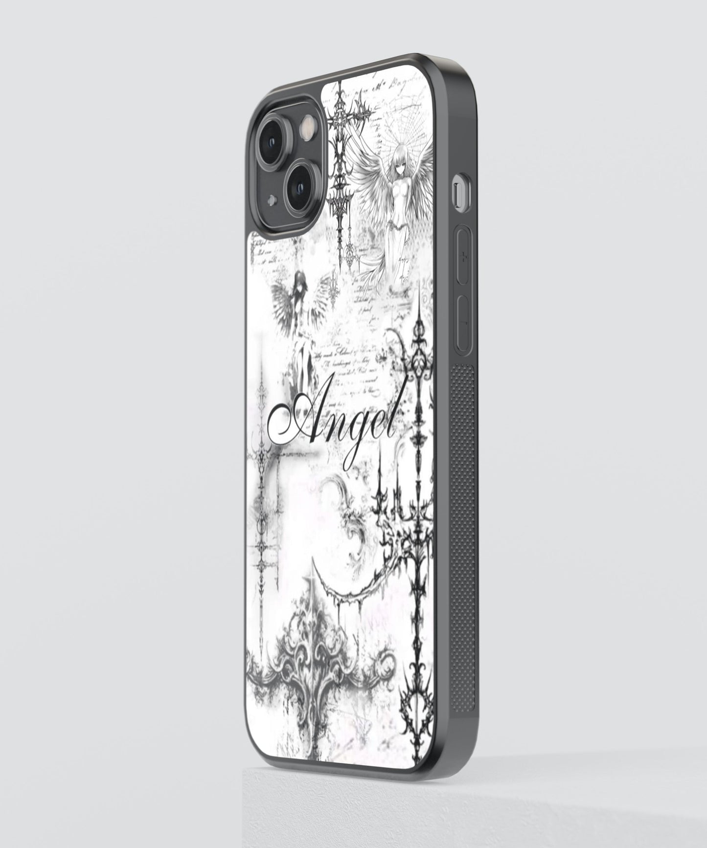Light Angel Cybersigilism Glass Phone Case Cover