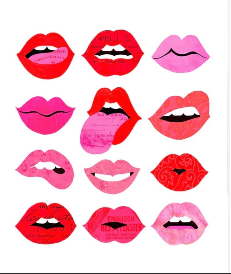 Luscious Lips Tote Bag - Aesthetic Phone Cases - Culltique