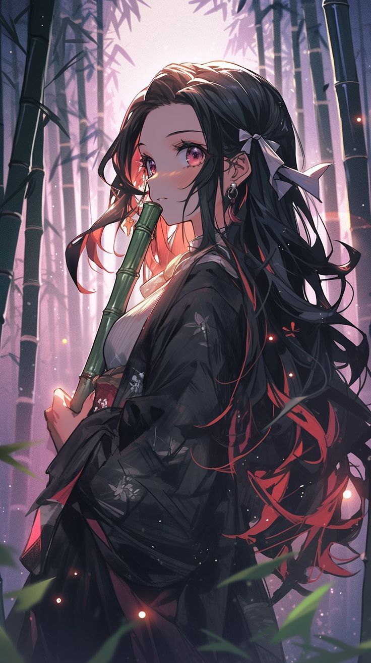 Demon Slayer Nezuko Anime Tote Bag - Aesthetic Phone Cases - Culltique