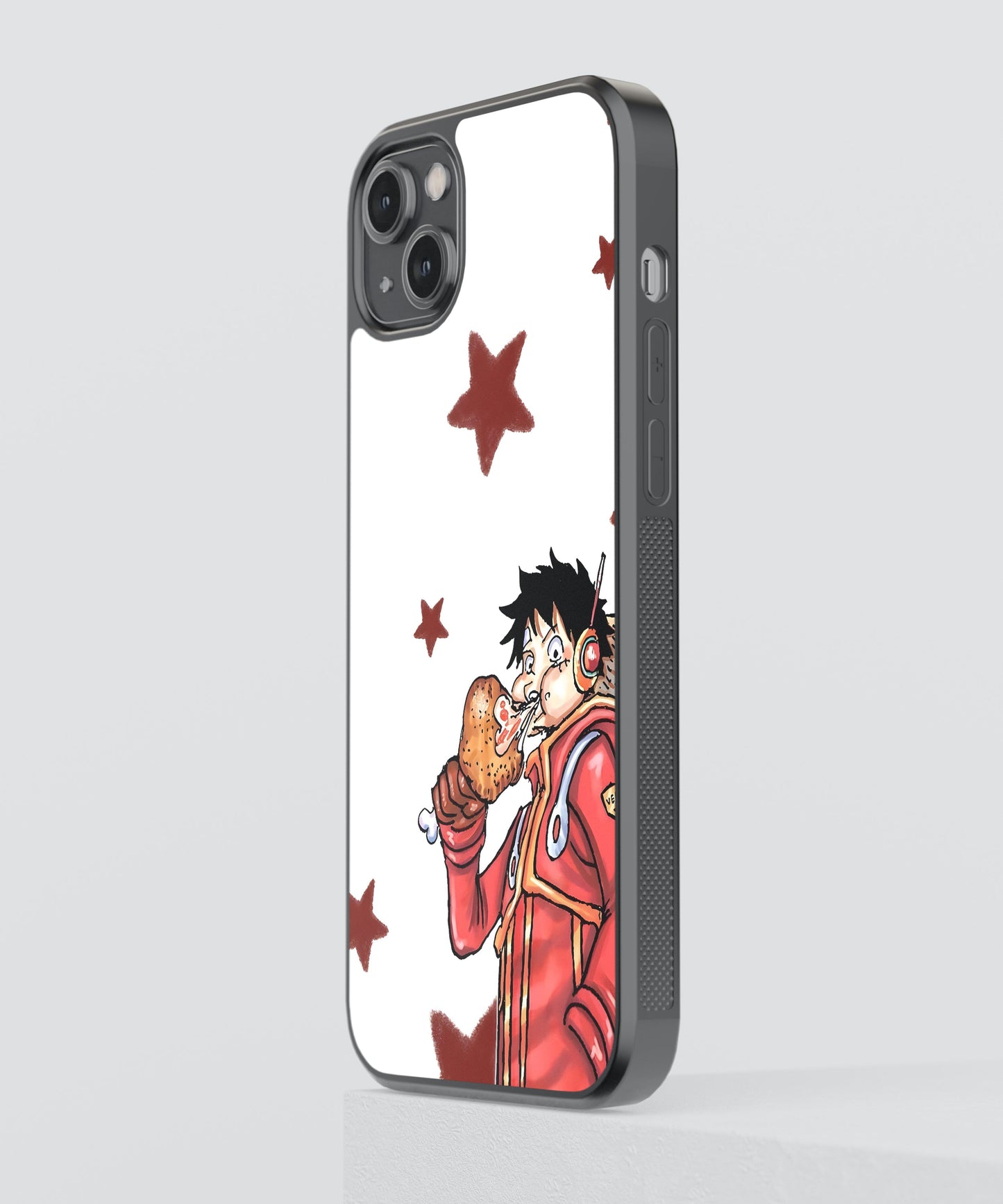 One Piece Luffy Anime Glass Phone Case Cover
