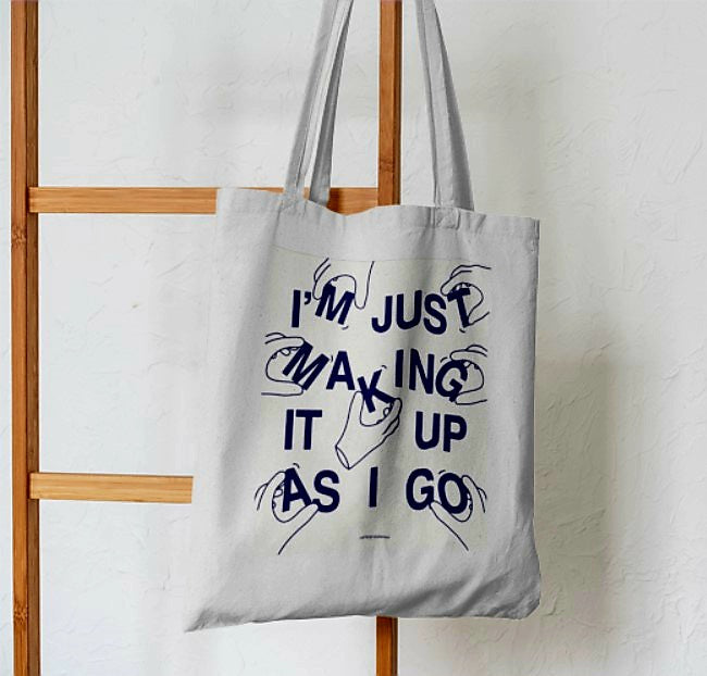 As You Go Express Abstract Tote Bag - Aesthetic Phone Cases - Culltique