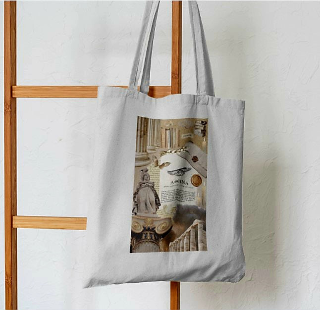 Athena's Wisdom Abstract Tote - Aesthetic Phone Cases - Culltique