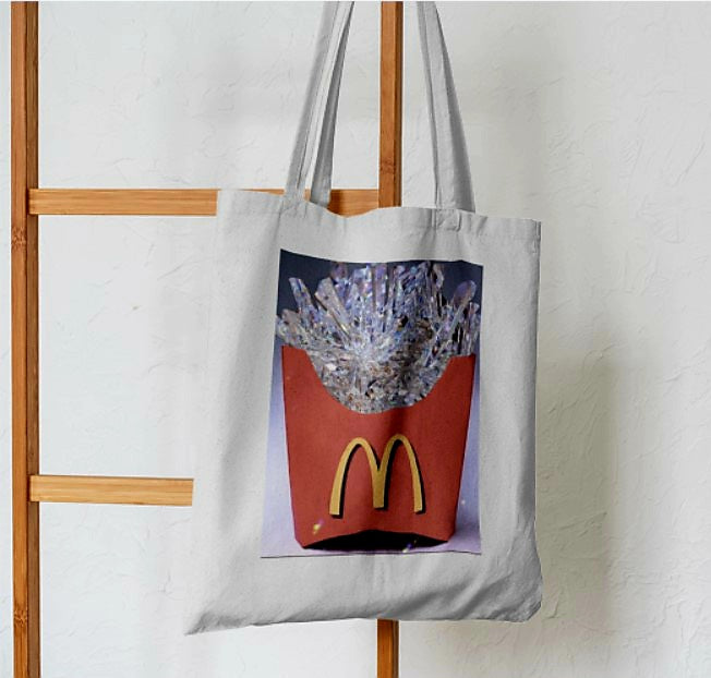 Crystal Fries McDonald's Tote Bag - Aesthetic Phone Cases - Culltique