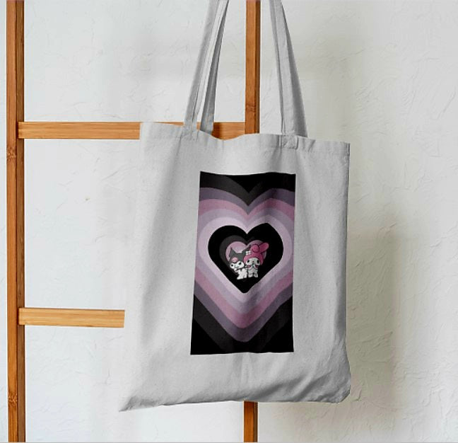 My Melody & Kuromi Tote Bag - Aesthetic Phone Cases - Culltique