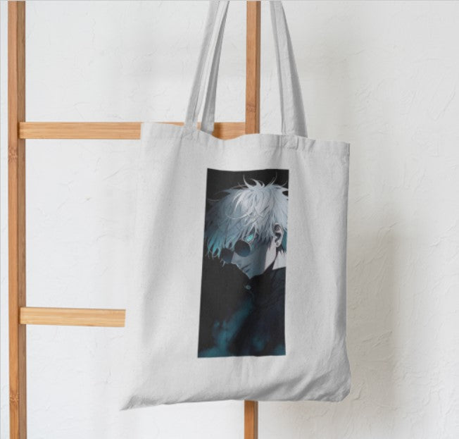 Gojo Satoru Charisma Anime Tote Bag - Aesthetic Phone Cases - Culltique