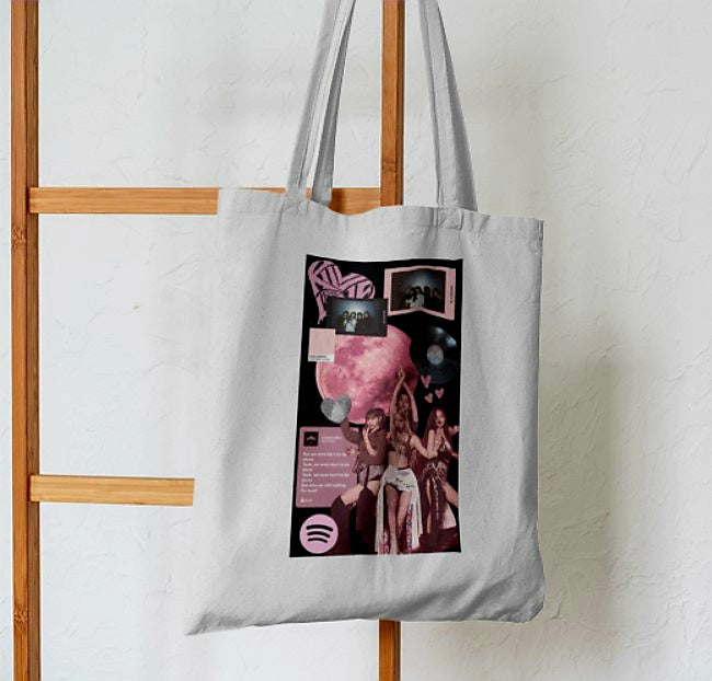 BLACKPINK Black & Pink Chic Kpop Tote Bag - Aesthetic Phone Cases - Culltique