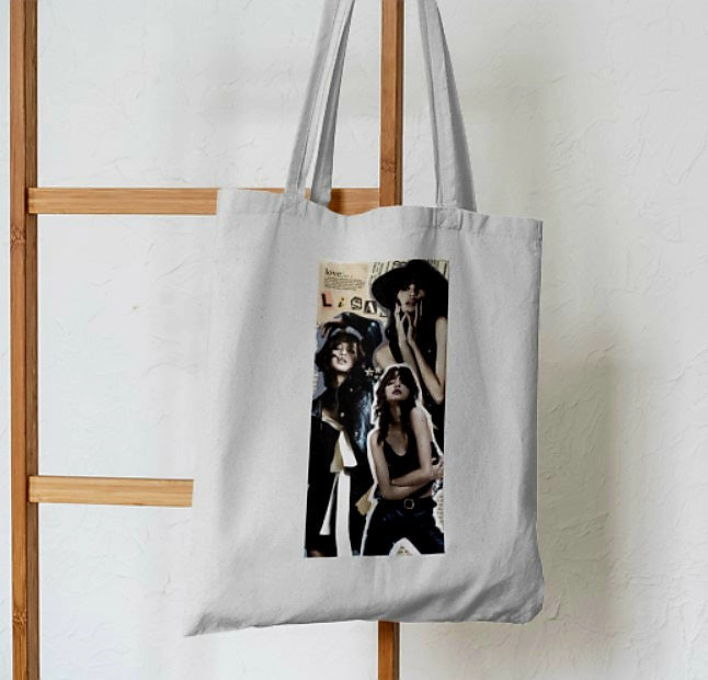 Blackpink Lisa Signature Tote Bag - Aesthetic Phone Cases - Culltique