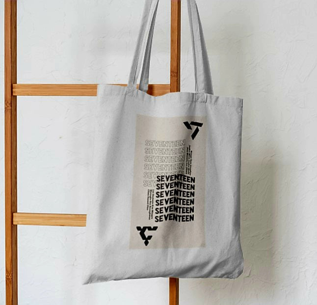 Seventeen Emblem Kpop Tote Bag - Aesthetic Phone Cases - Culltique