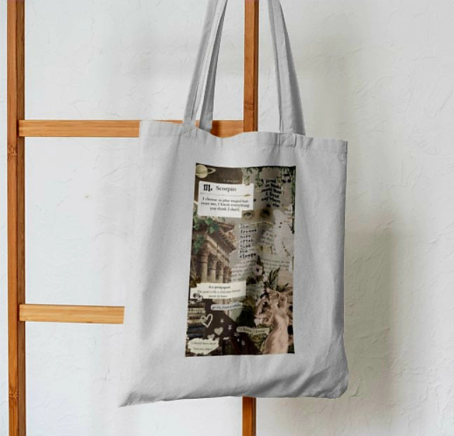 Scorpio Zodiac Tote Bag - Aesthetic Phone Cases - Culltique