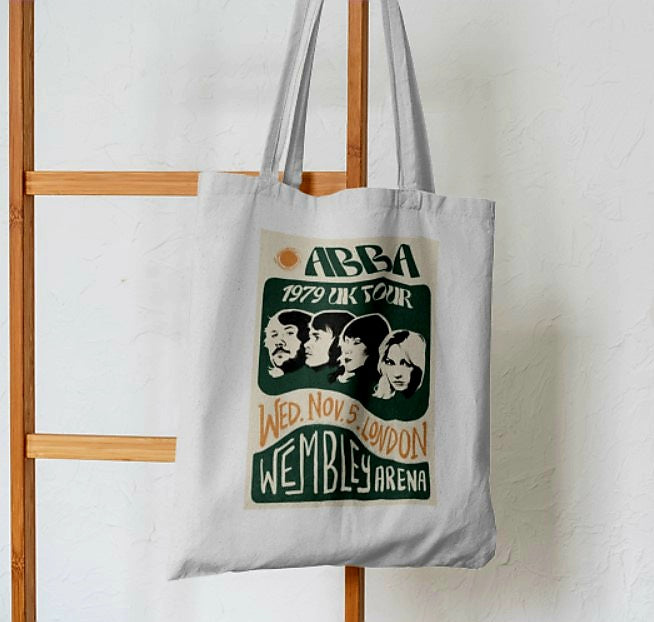 ABBA Inspired Pop Culture Tote Bag - Aesthetic Phone Cases - Culltique