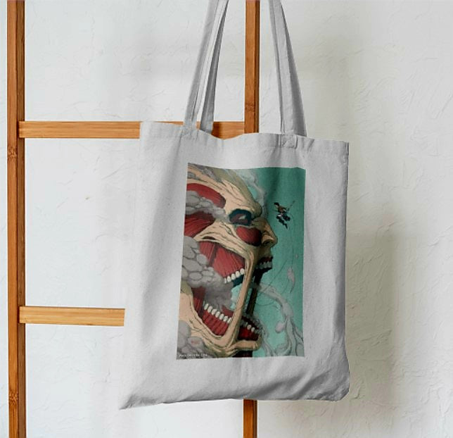 Attack on Titan Inspired Tote Bag - Aesthetic Phone Cases - Culltique