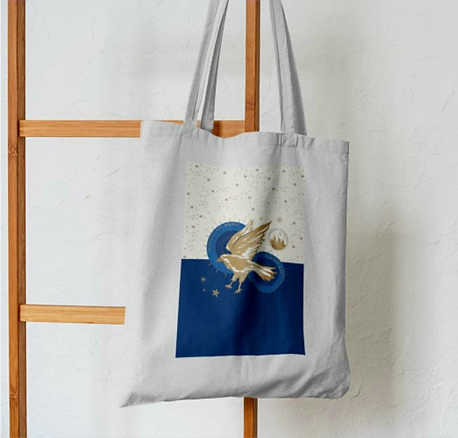 Harry Potter Ravenclaw Emblem Tote Bag - Aesthetic Phone Cases - Culltique