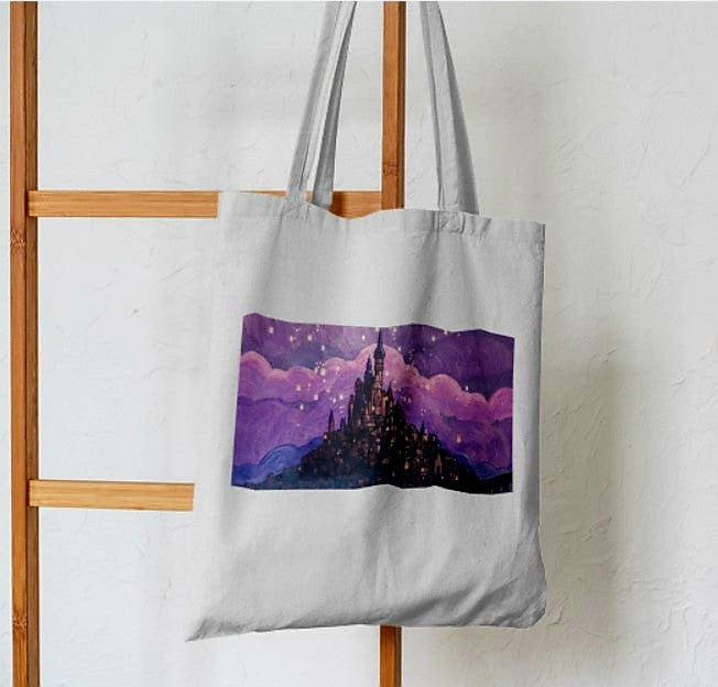 Disney Castle Tote Bag - Aesthetic Phone Cases - Culltique