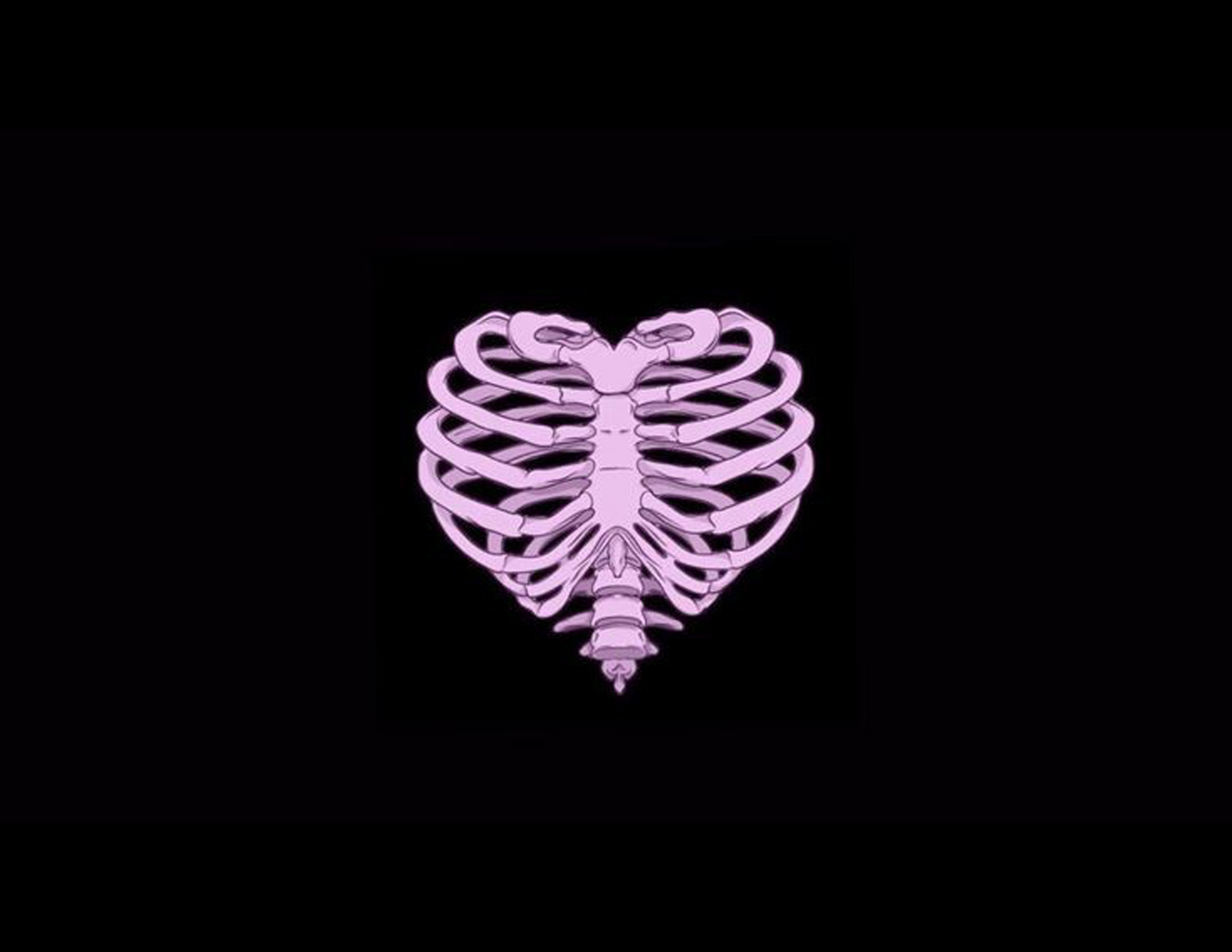 Heart Ribcage Tote Bag - Aesthetic Phone Cases - Culltique