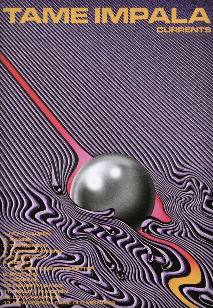 Tame Impala Currents Inspired Tote Bag - Aesthetic Phone Cases - Culltique
