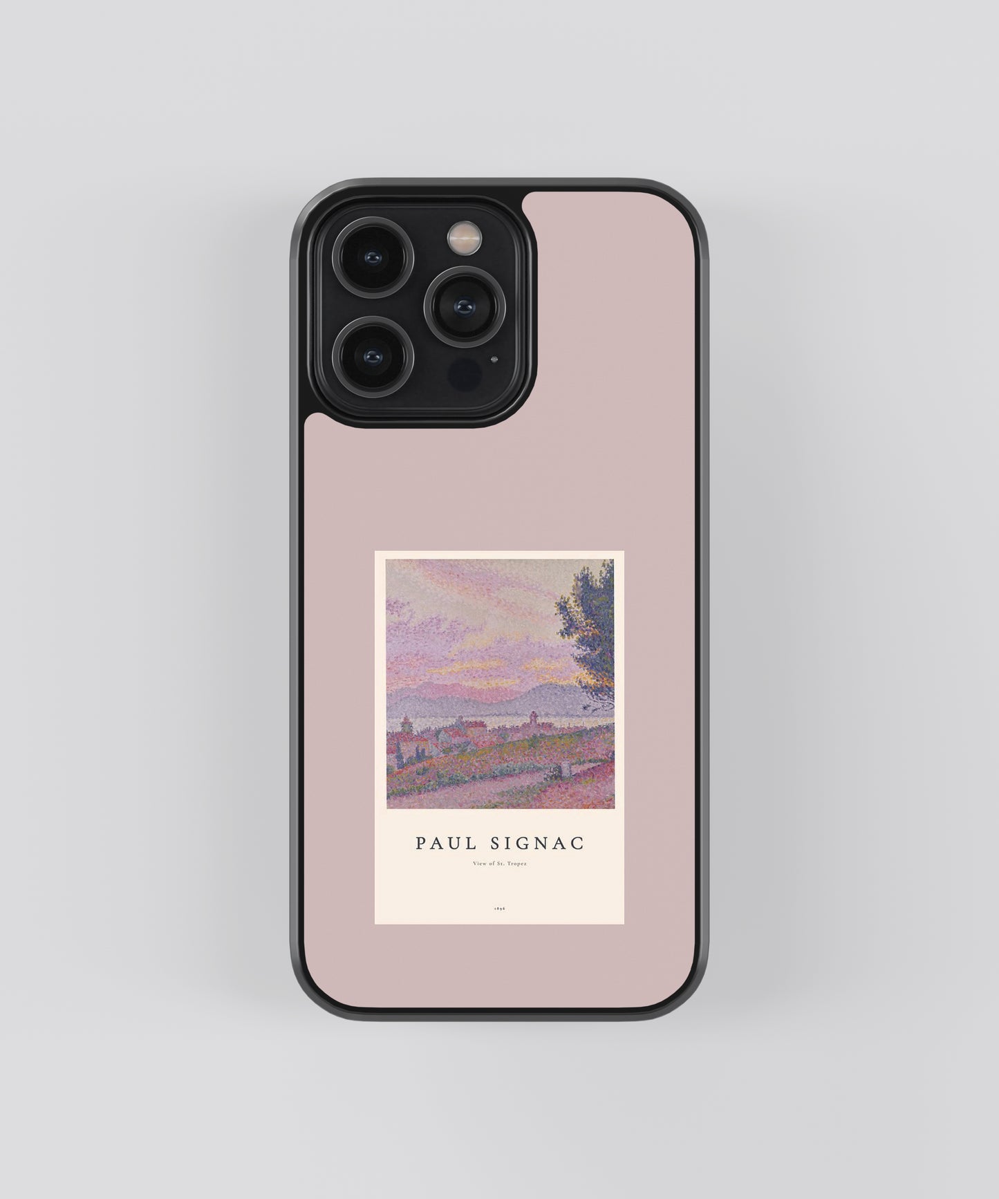 Paul Signac Landscape Polaroid Glass Phone Case Cover - Aesthetic Phone Cases - Culltique