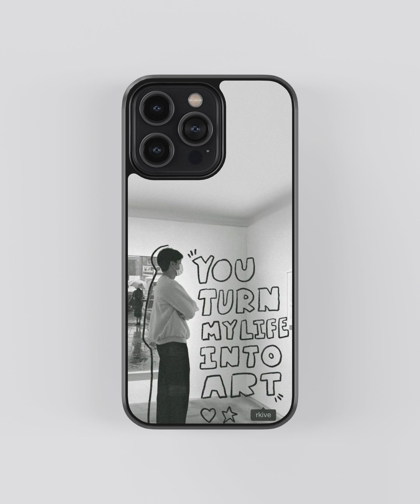 BTS Namjooning K-Pop Glass Phone Case Cover - Aesthetic Phone Cases - Culltique