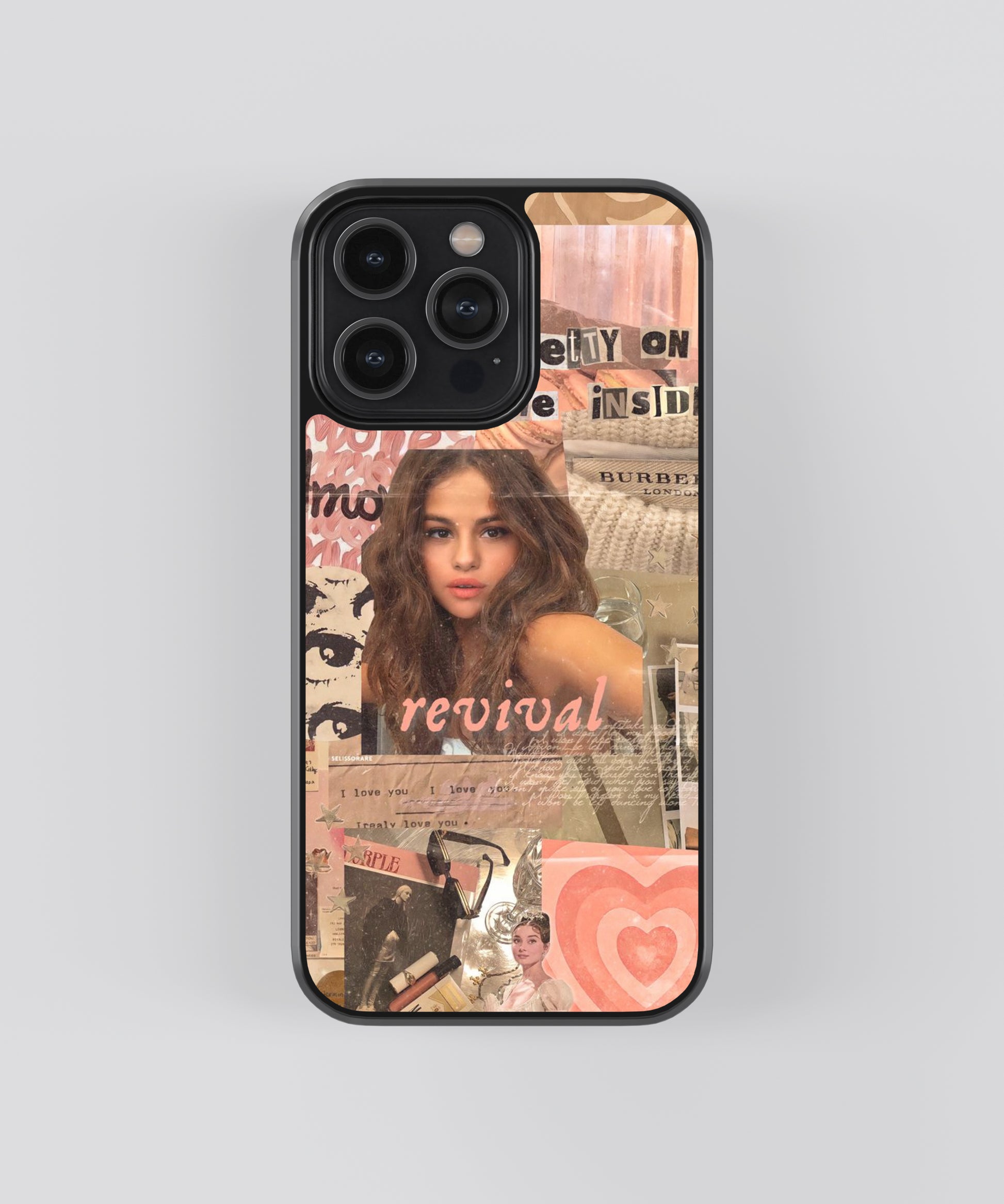 Selena Gomez Revival Spotify Glass Phone Case Cover - Aesthetic Phone Cases - Culltique