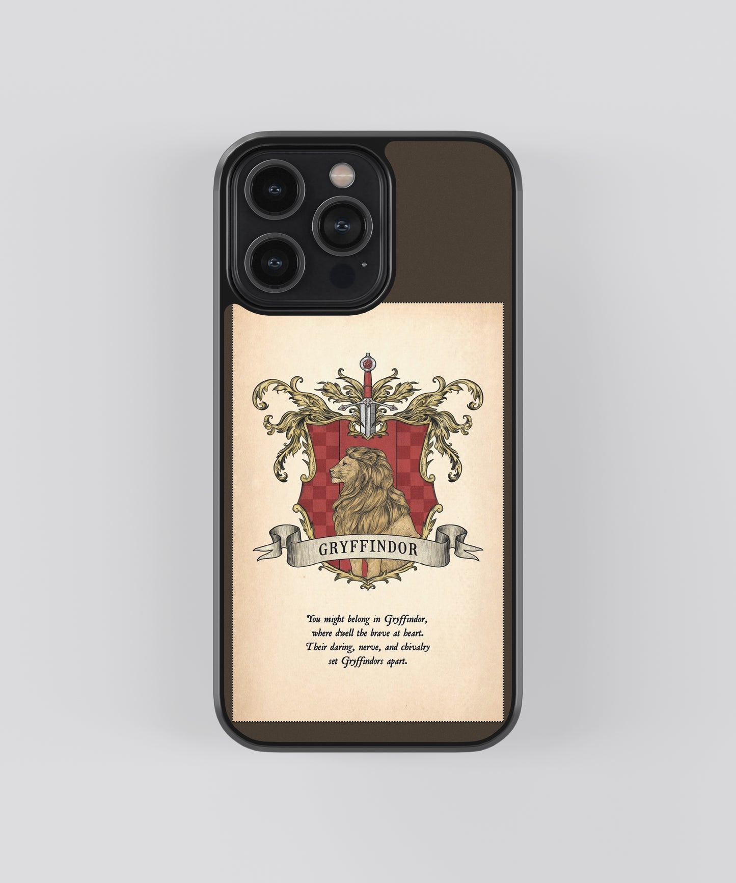 Harry Potter Gryffindor Pop Culture Glass Phone Case Cover - Aesthetic Phone Cases - Culltique