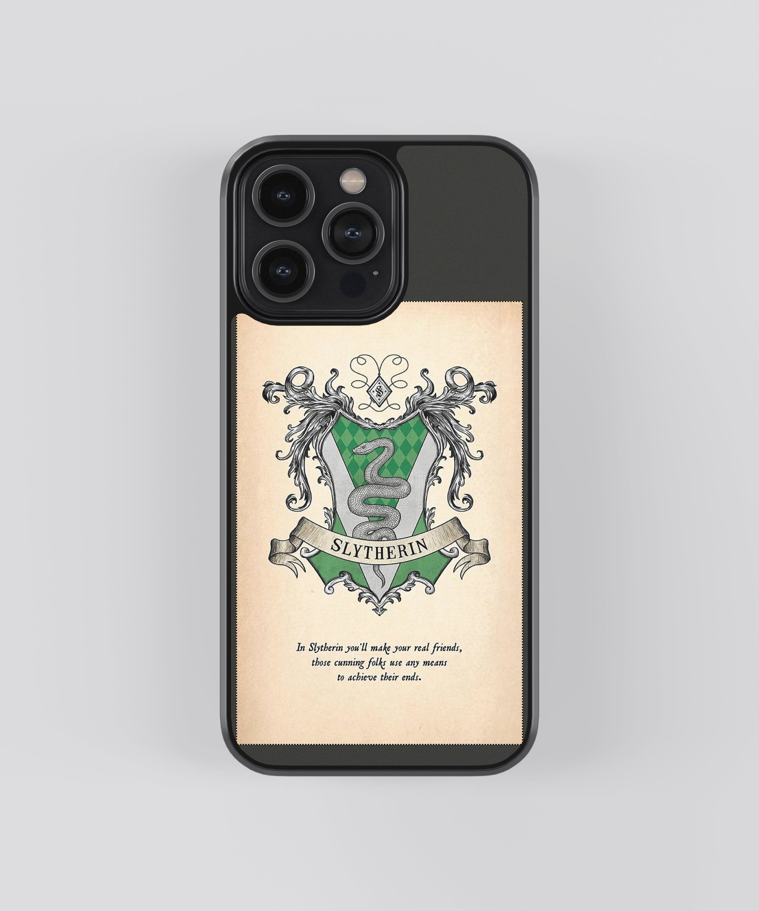 Harry Potter Slytherin Pop Culture Aesthetic Phone Case Cover by