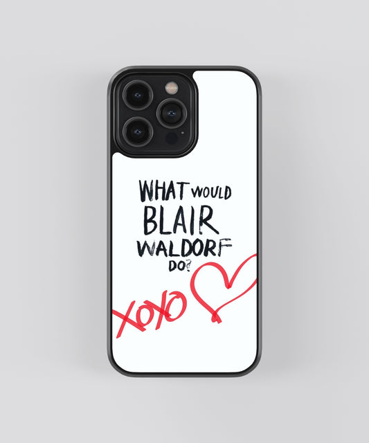 Gossip Girl Blair Waldorf Pop Culture Glass Phone Case Cover - Aesthetic Phone Cases - Culltique