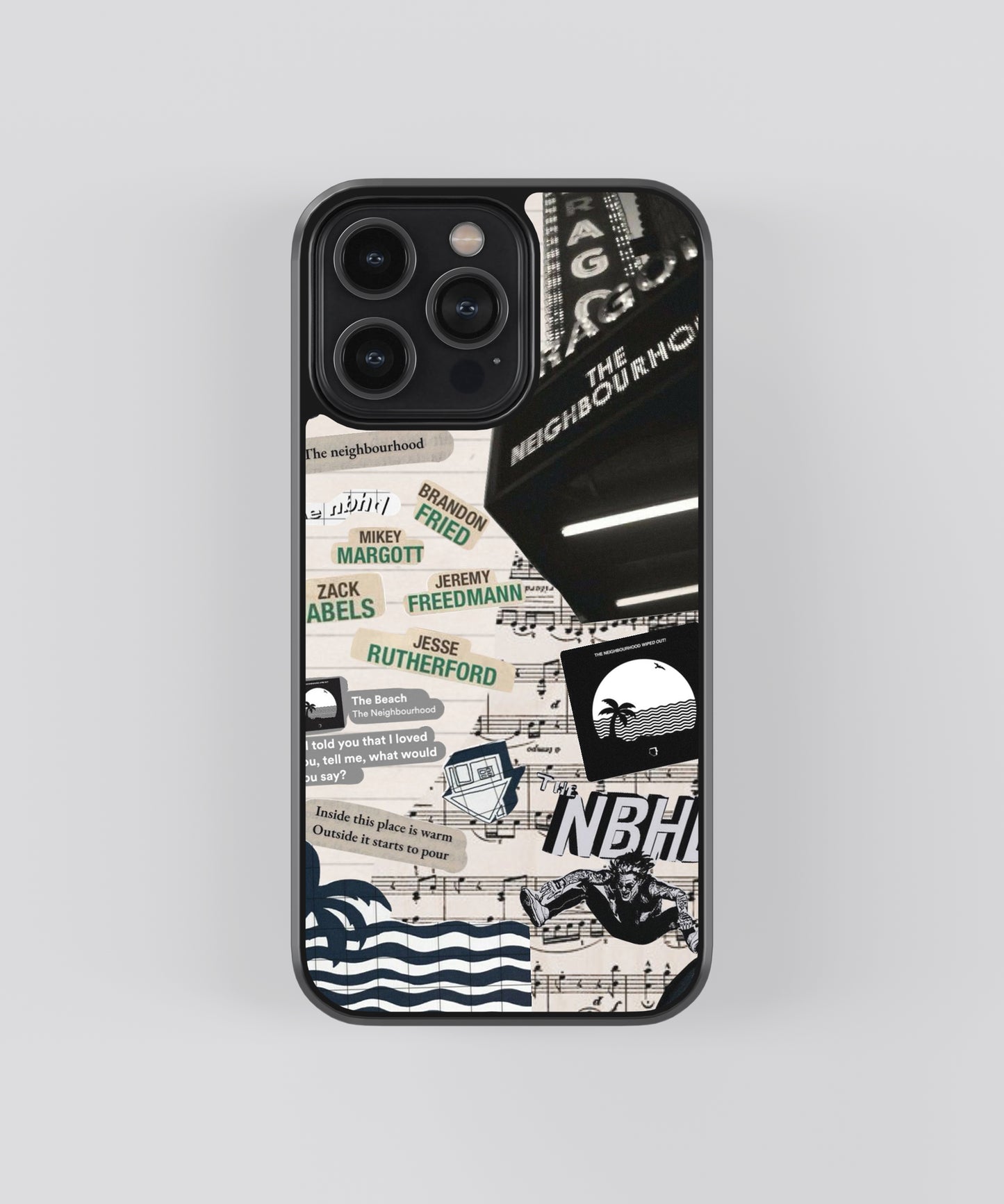 The Neighbourhood Spotify Glass Phone Case Cover - Aesthetic Phone Cases - Culltique
