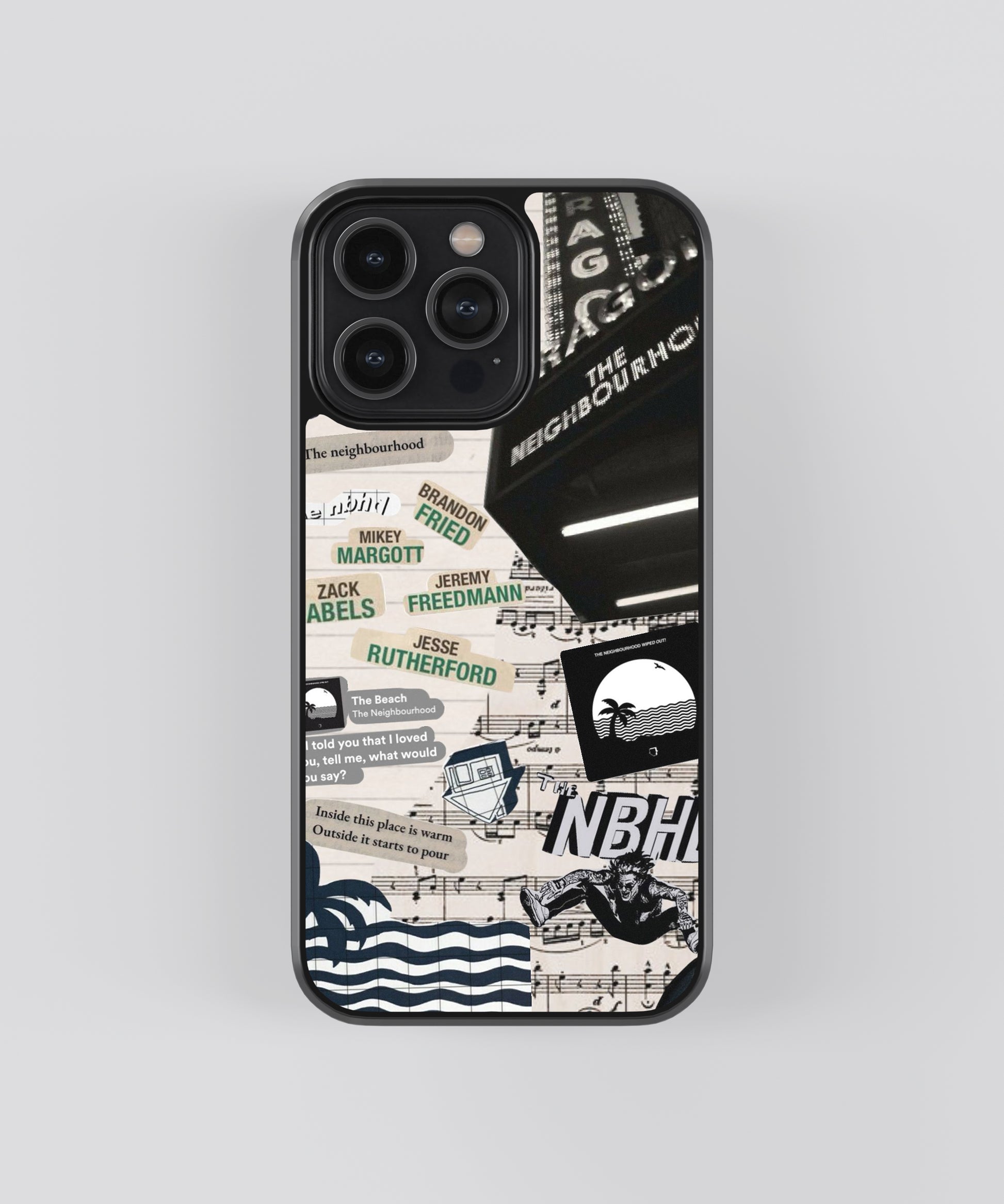 The Neighbourhood Spotify Glass Phone Case Cover - Aesthetic Phone Cases - Culltique