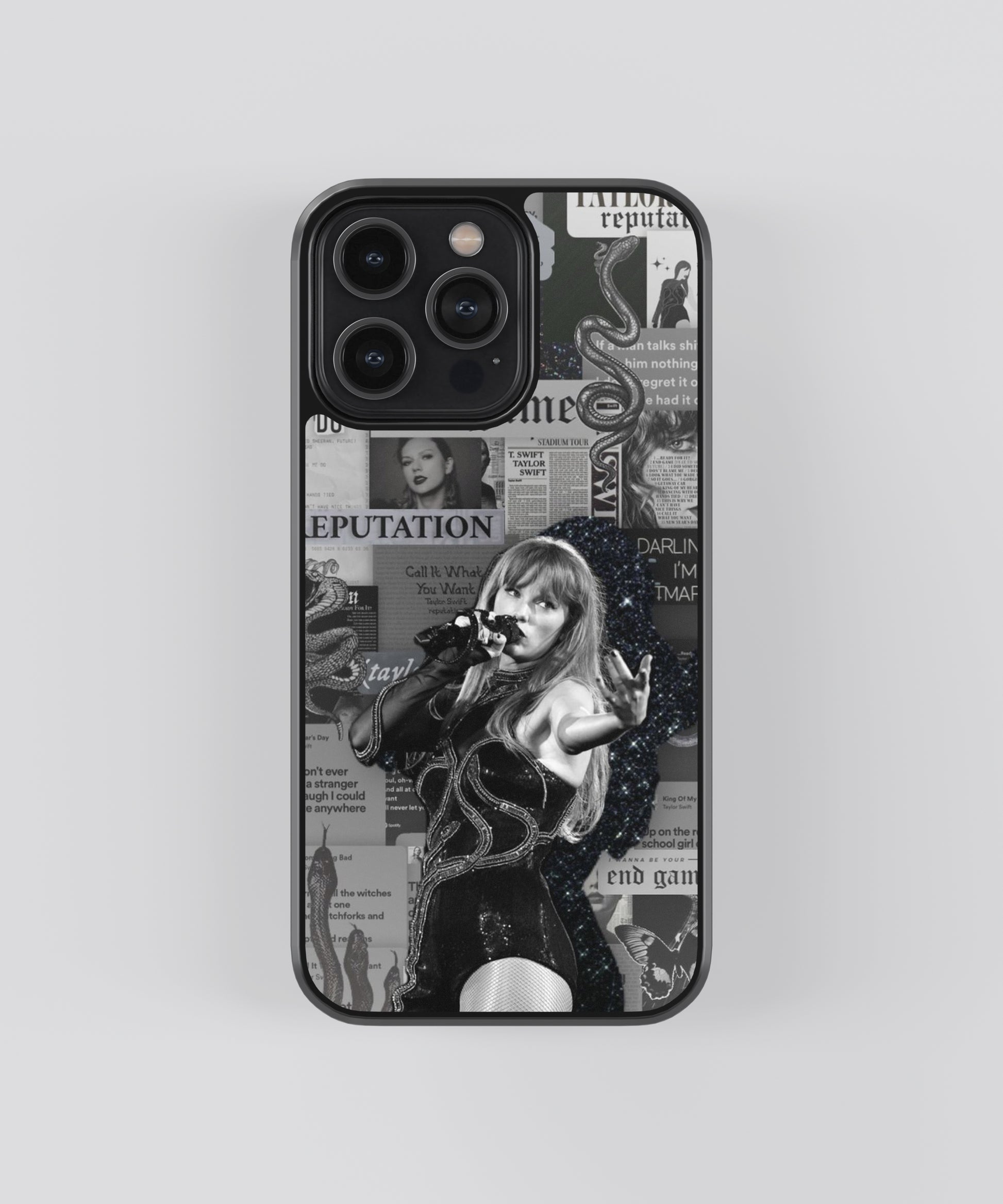 Taylor Switft Collection Spotify Glass Phone Case Cover - Aesthetic Phone Cases - Culltique