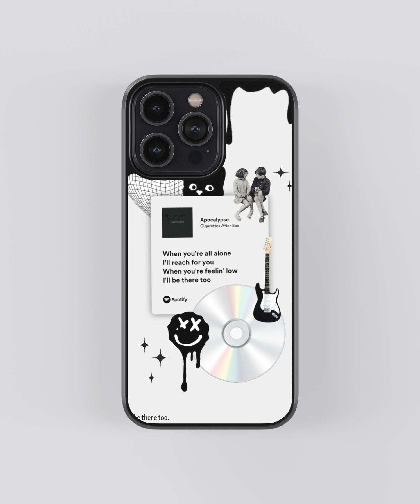 Cigarettes After Sex Apocalypse Spotify Glass Phone Case - Aesthetic Phone Cases - Culltique