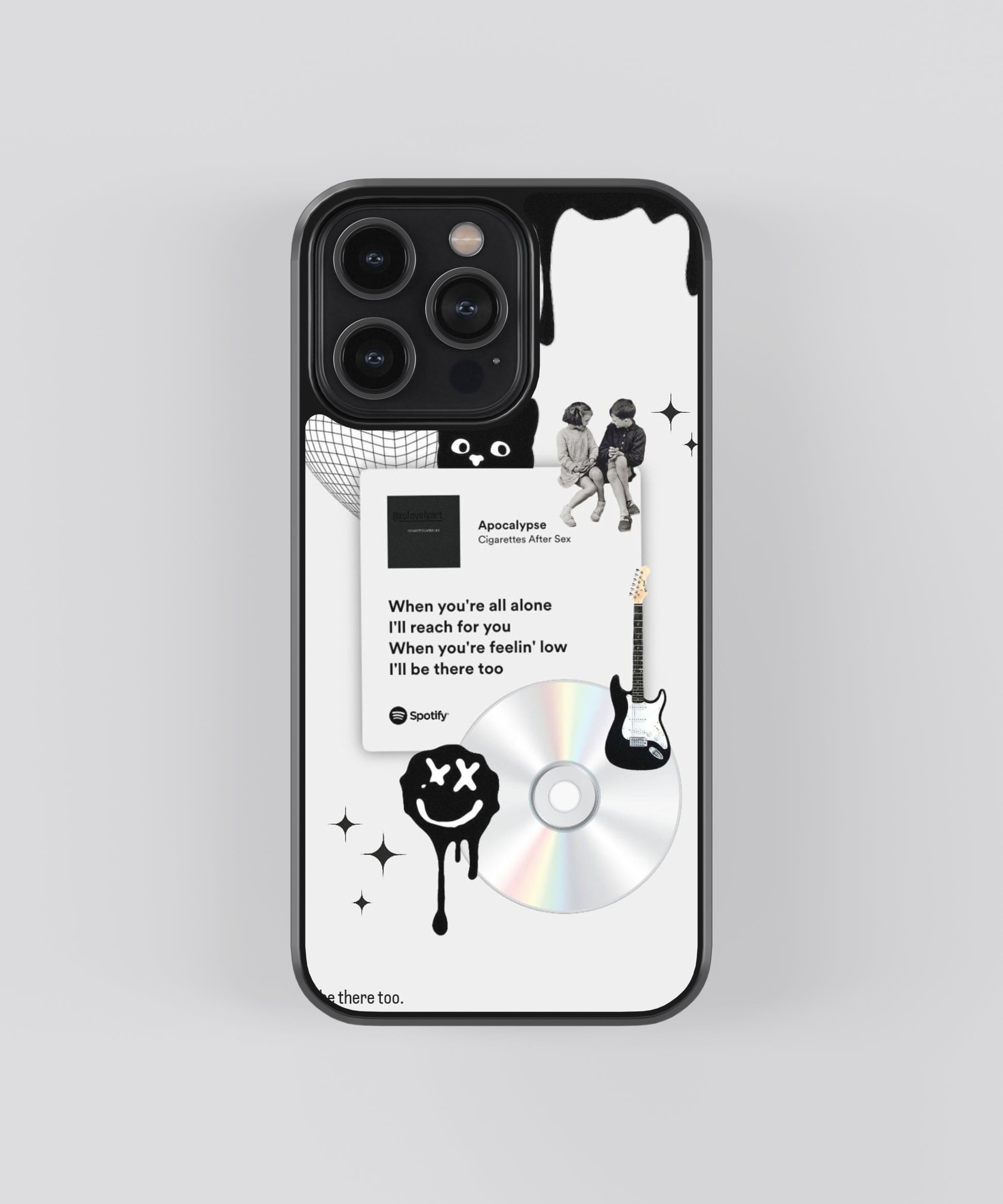 Cigarettes After Sex Apocalypse Spotify Glass Phone Case - Aesthetic Phone Cases - Culltique