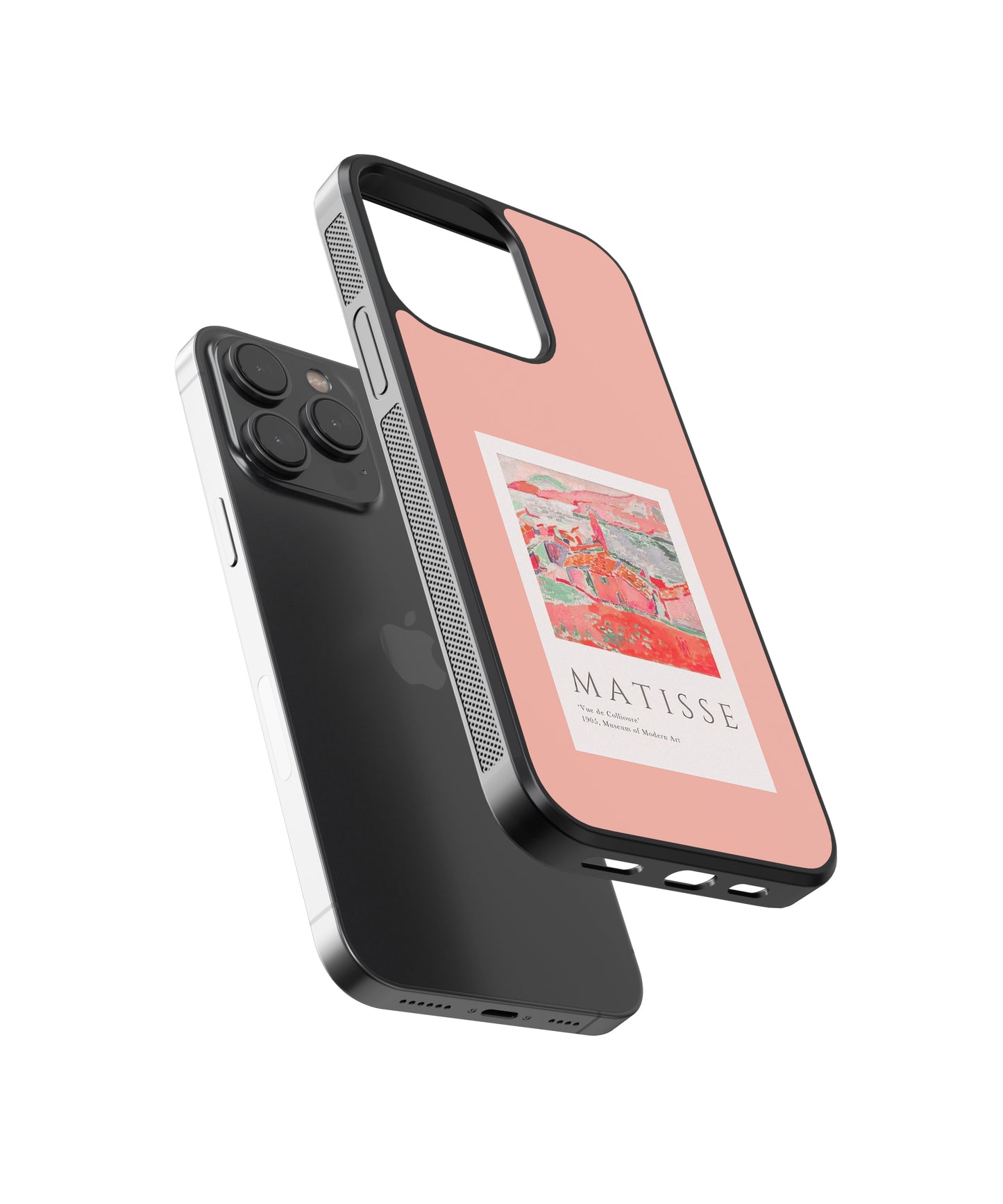 Vue De Collioure Polaroid Glass Phone Case Cover - Aesthetic Phone Cases - Culltique