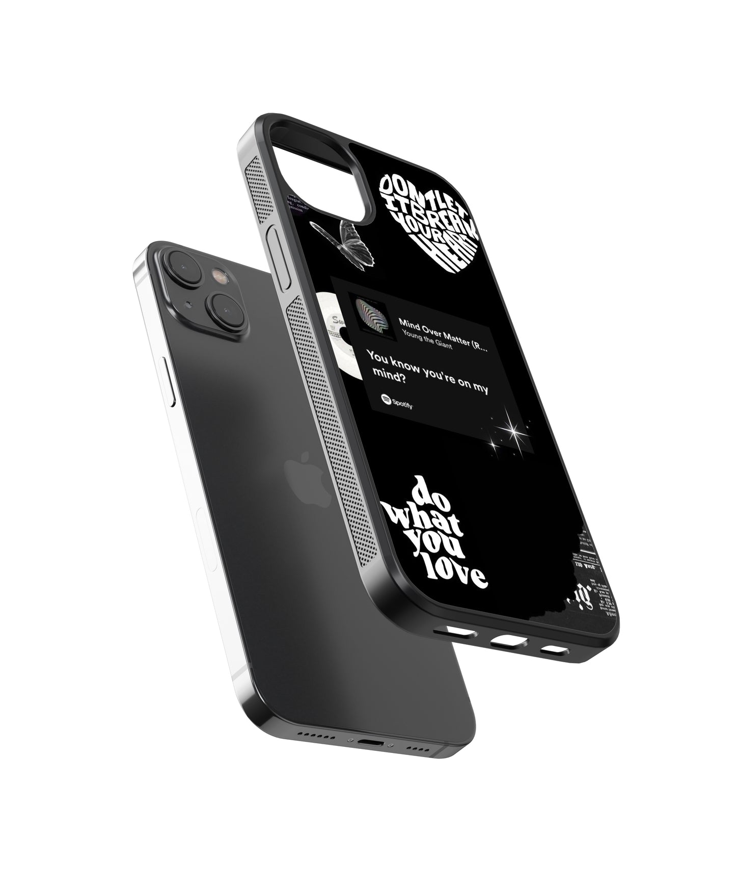 Mind Over Matter Spotify Glass Phone Case - Aesthetic Phone Cases - Culltique