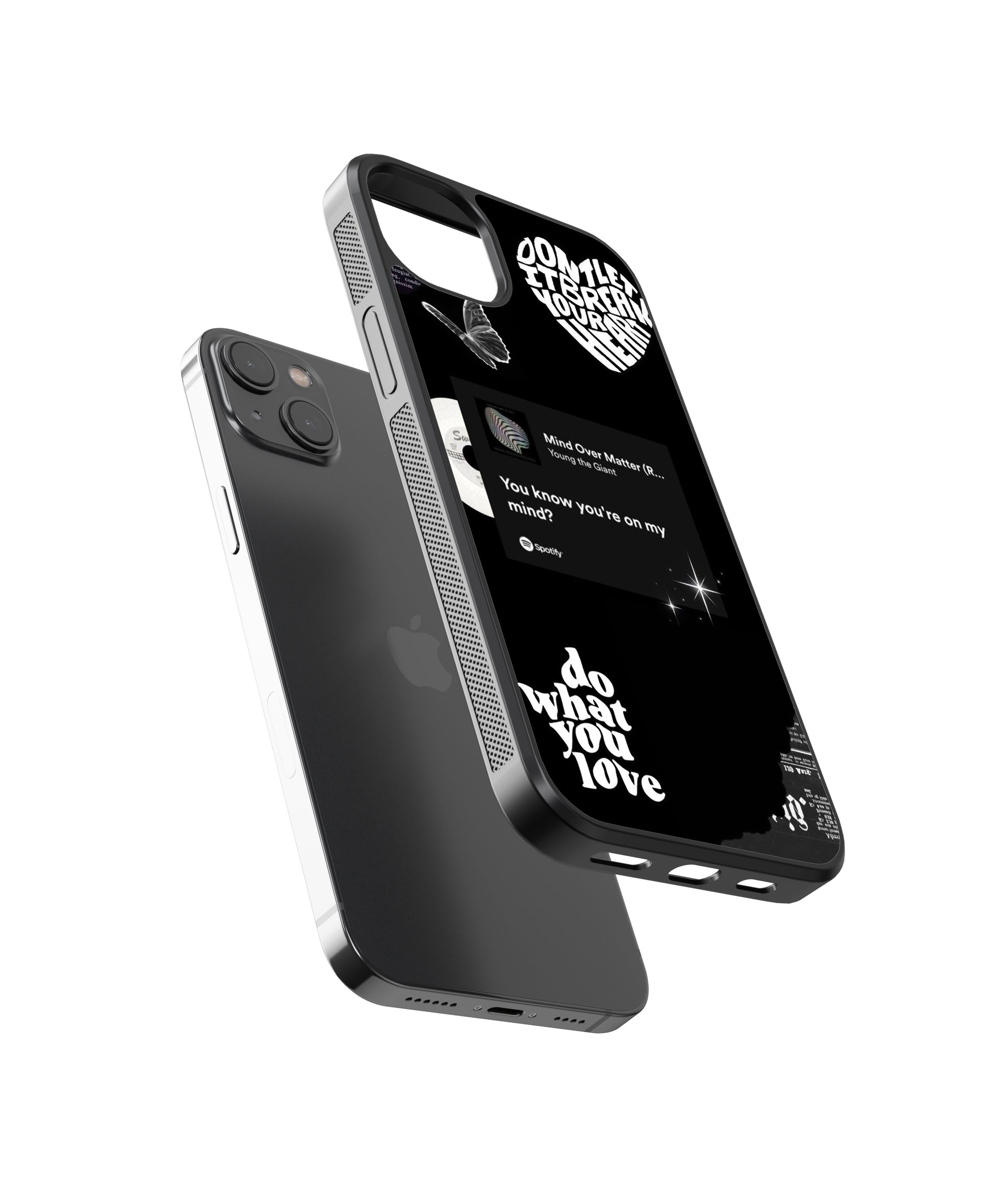 Mind Over Matter Spotify Glass Phone Case - Aesthetic Phone Cases - Culltique