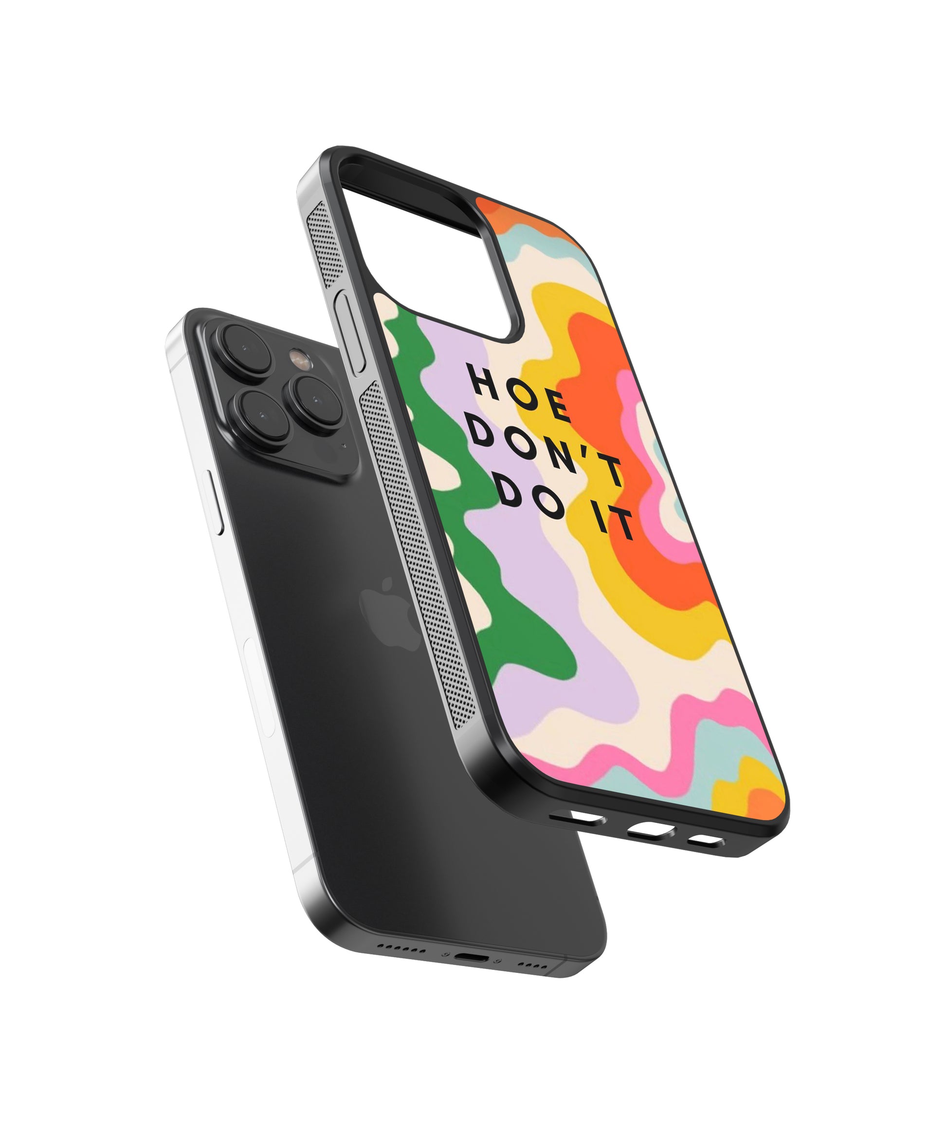 Don't Do It Pop Culture Glass Phone Case Cover - Aesthetic Phone Cases - Culltique