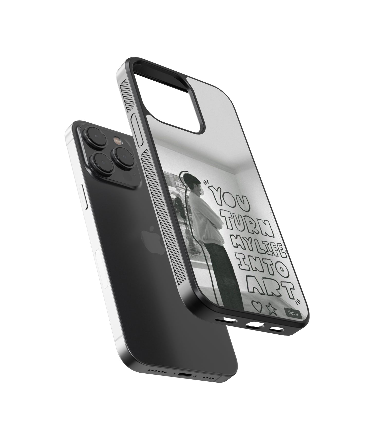 BTS Namjooning K-Pop Glass Phone Case Cover - Aesthetic Phone Cases - Culltique