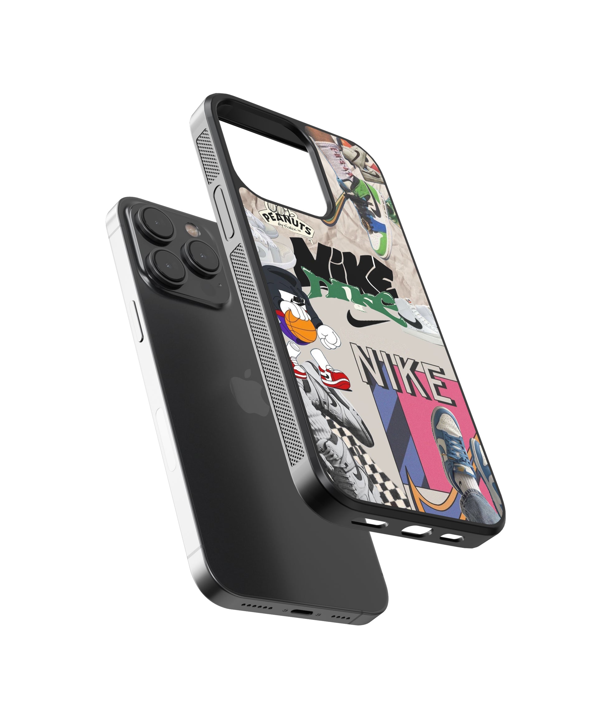 Nike Abstract Glass Phone Case Cover - Aesthetic Phone Cases - Culltique