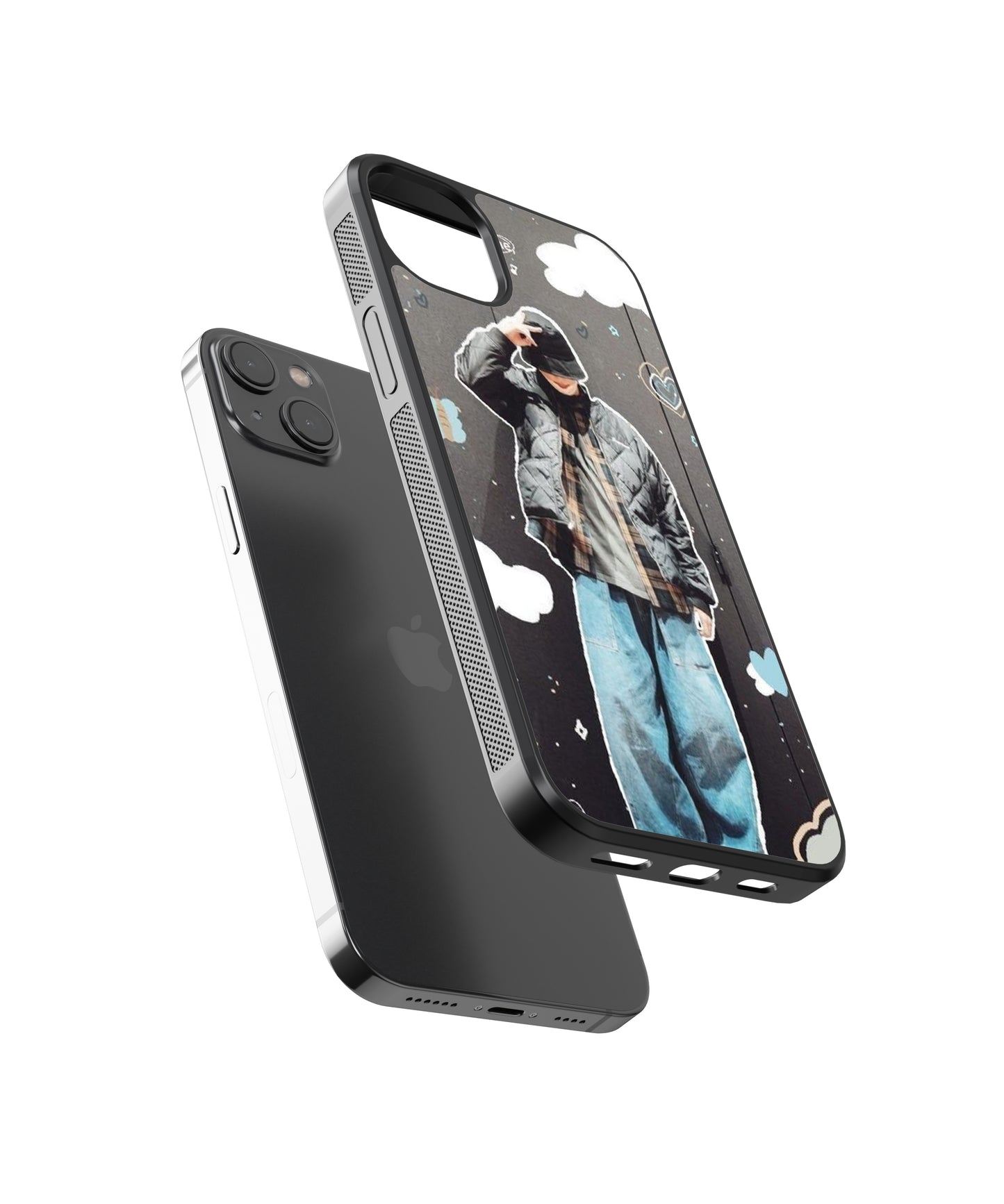 BTS Jungkook K-Pop Glass Phone Case Cover - Aesthetic Phone Cases - Culltique