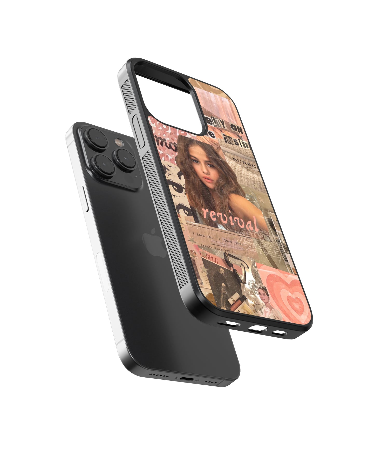 Selena Gomez Revival Spotify Glass Phone Case Cover - Aesthetic Phone Cases - Culltique