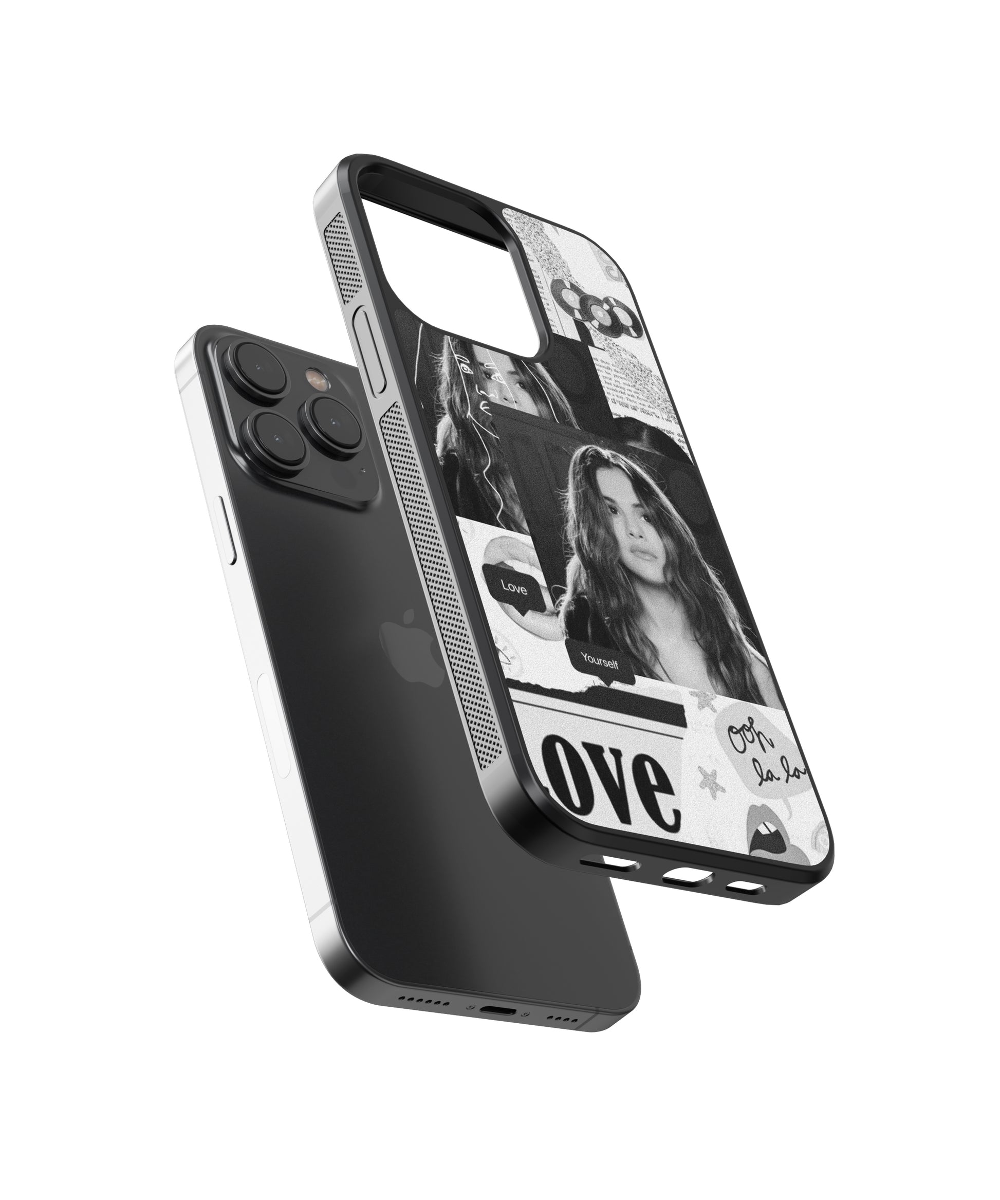 Selena Gomez Spotify Glass Phone Case Cover - Aesthetic Phone Cases - Culltique