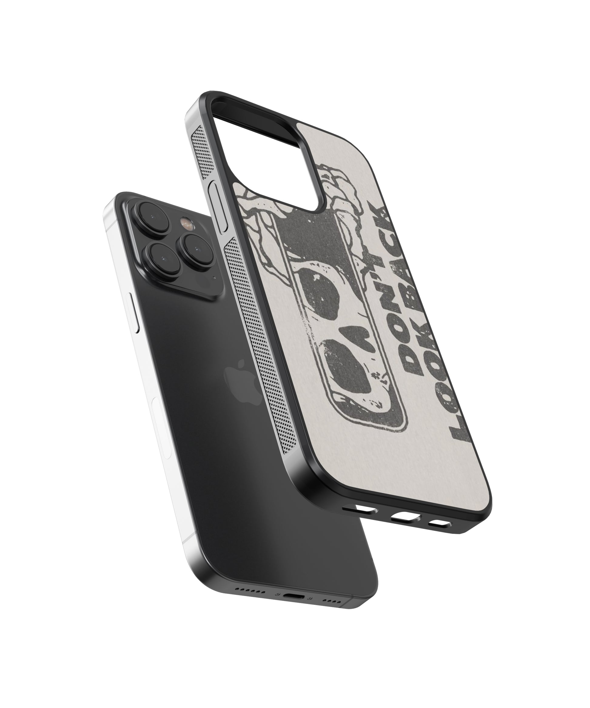 Don't Look Back Pop Culture Glass Phone Case Cover - Aesthetic Phone Cases - Culltique