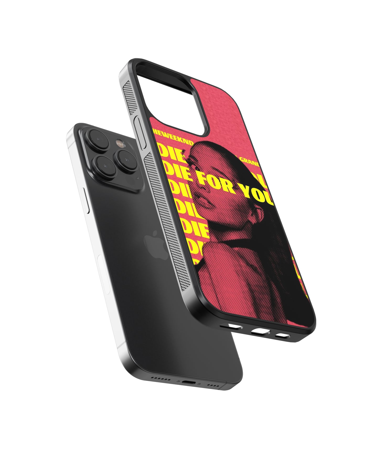 Die For You Ariana Grande Spotify Glass Phone Case Cover - Aesthetic Phone Cases - Culltique