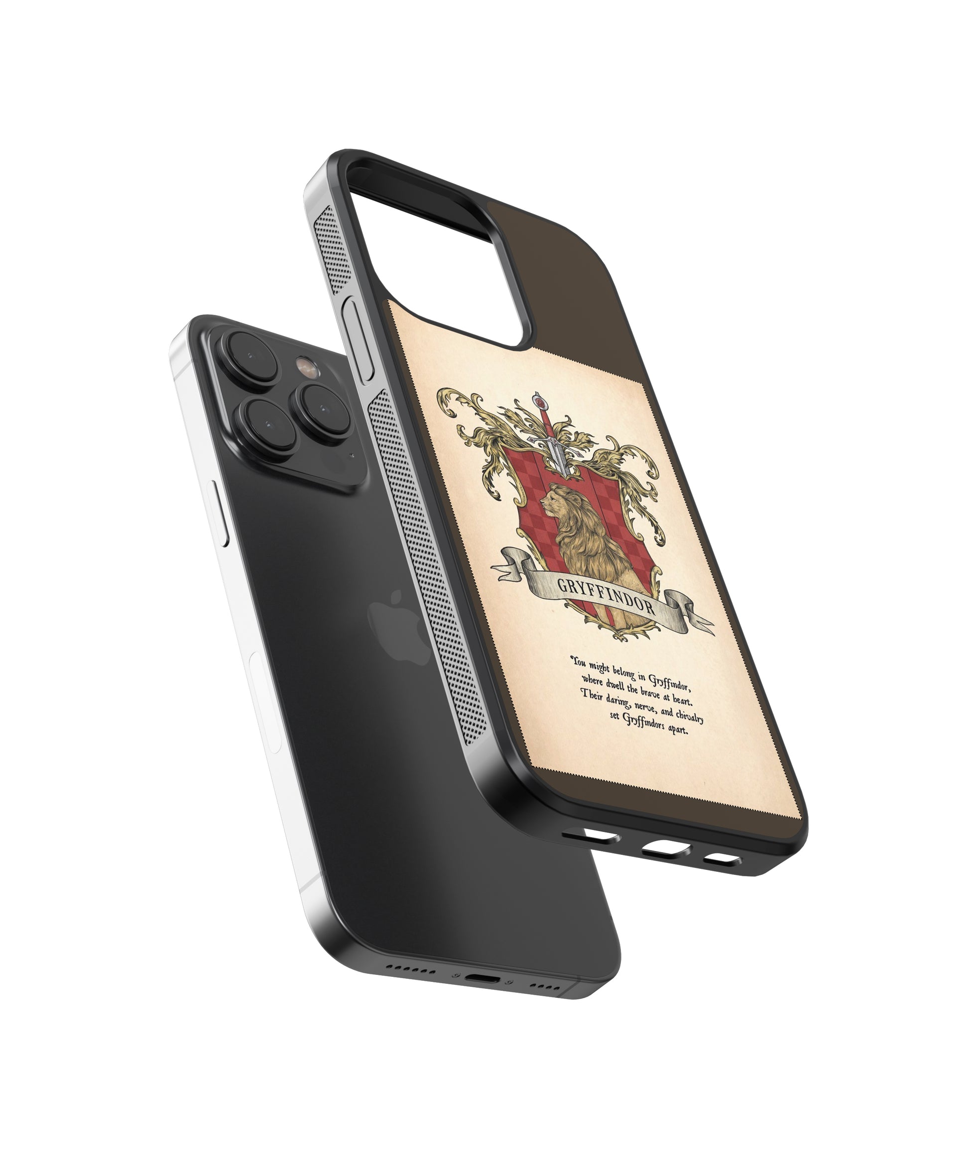 Harry Potter Gryffindor Pop Culture Glass Phone Case Cover - Aesthetic Phone Cases - Culltique