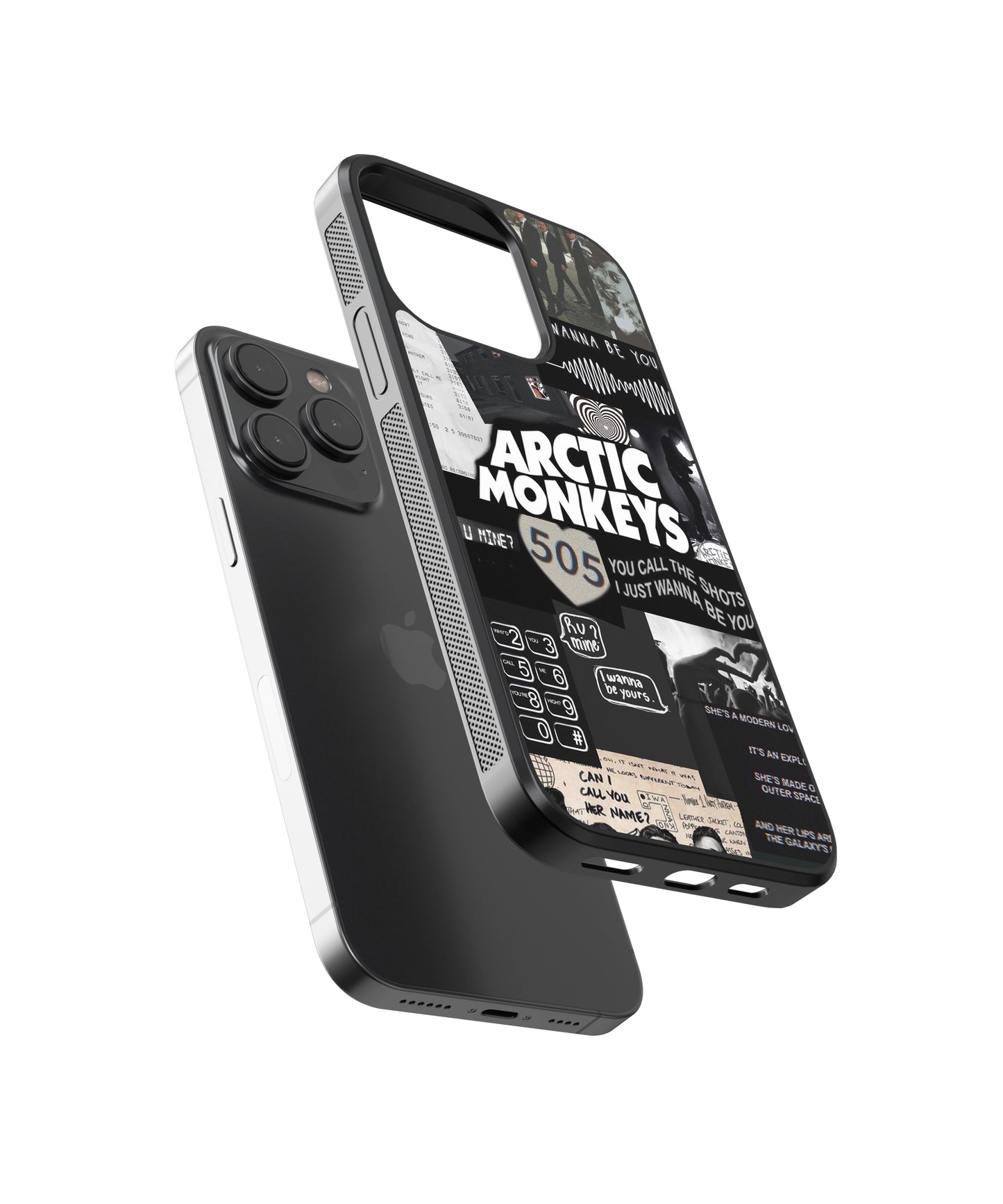 Arctic Monkeys 505 Spotify Glass Phone Case Cover - Aesthetic Phone Cases - Culltique