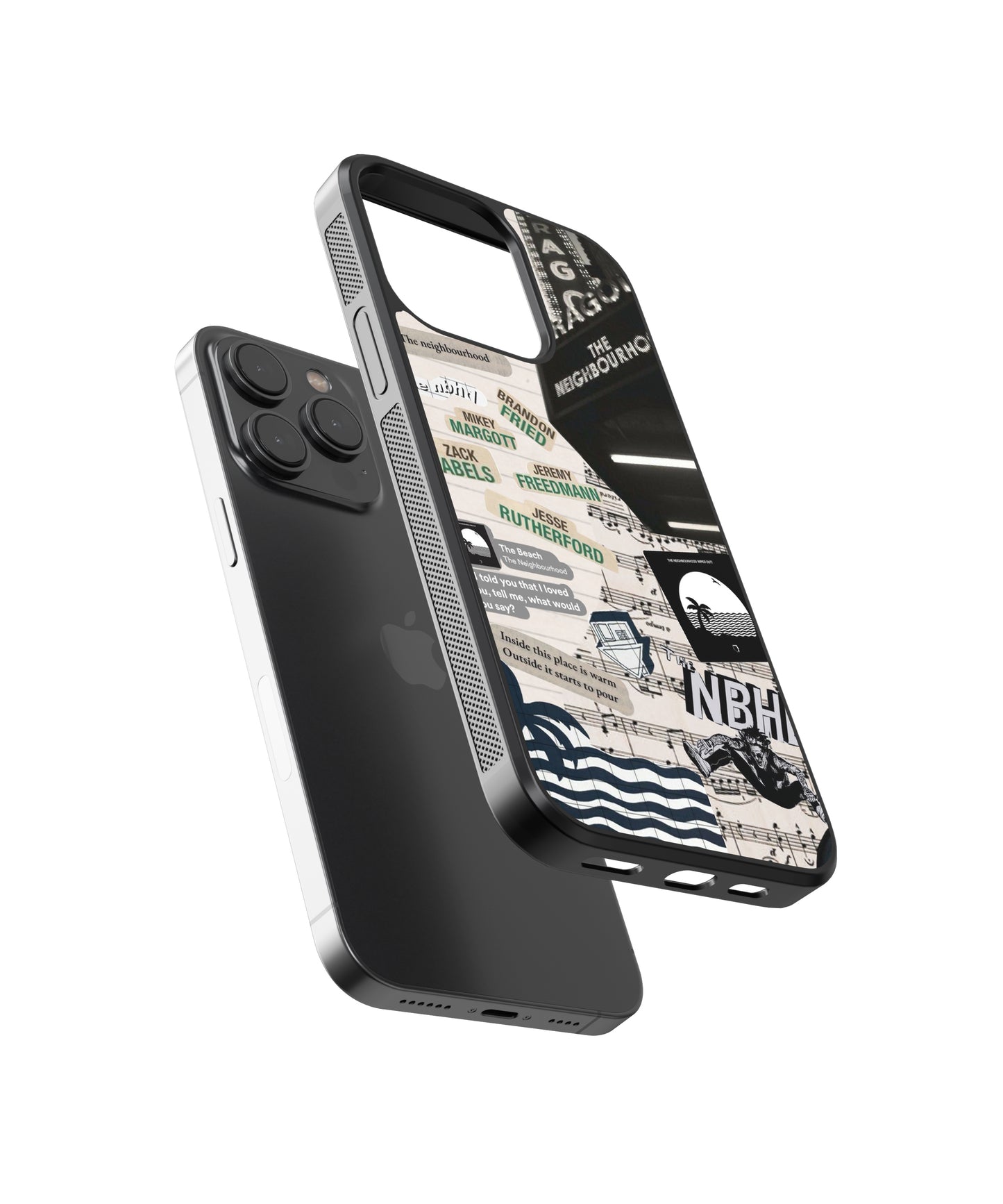The Neighbourhood Spotify Glass Phone Case Cover - Aesthetic Phone Cases - Culltique