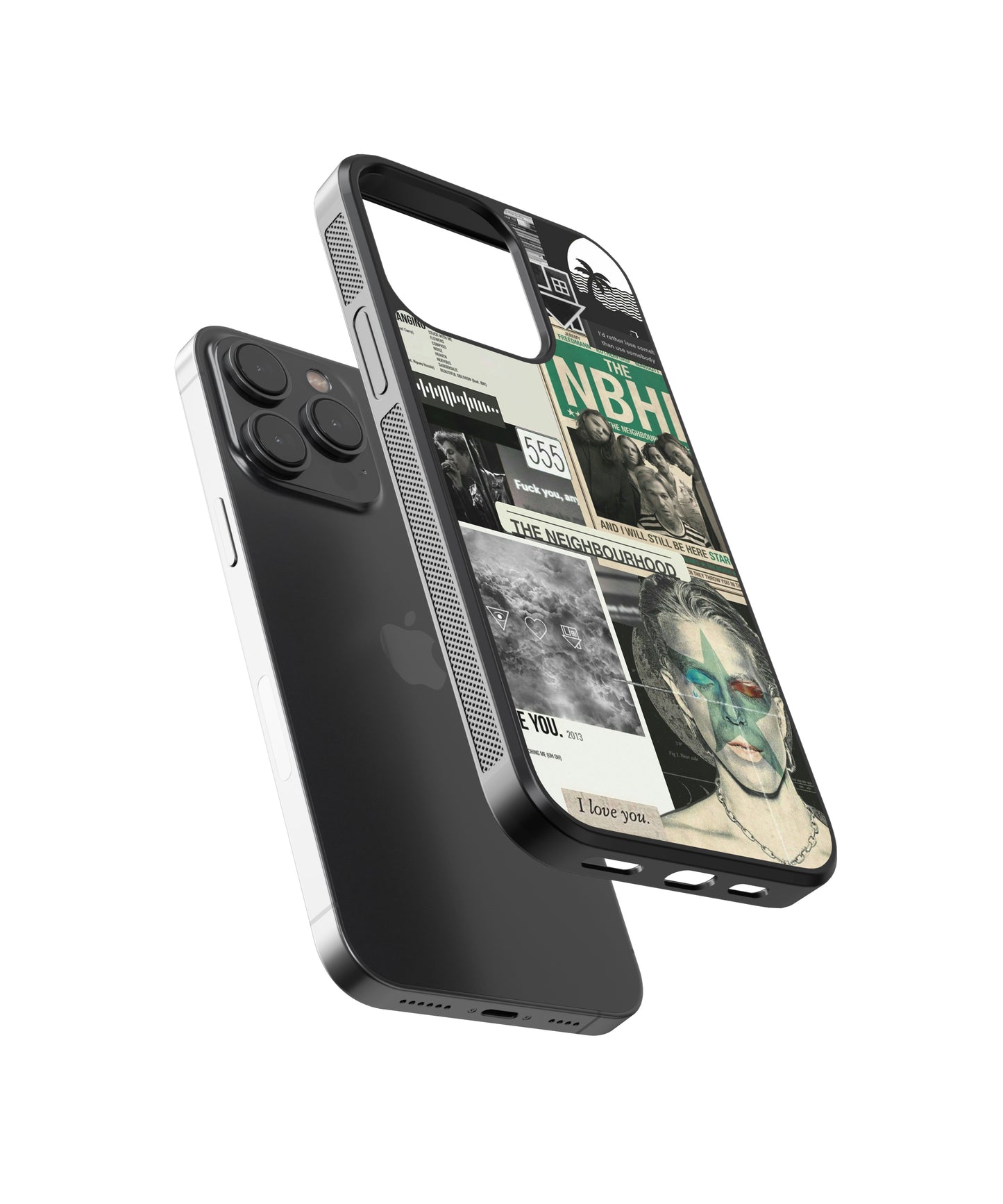 The NBHD Collection Spotify Glass Phone Case Cover - Aesthetic Phone Cases - Culltique