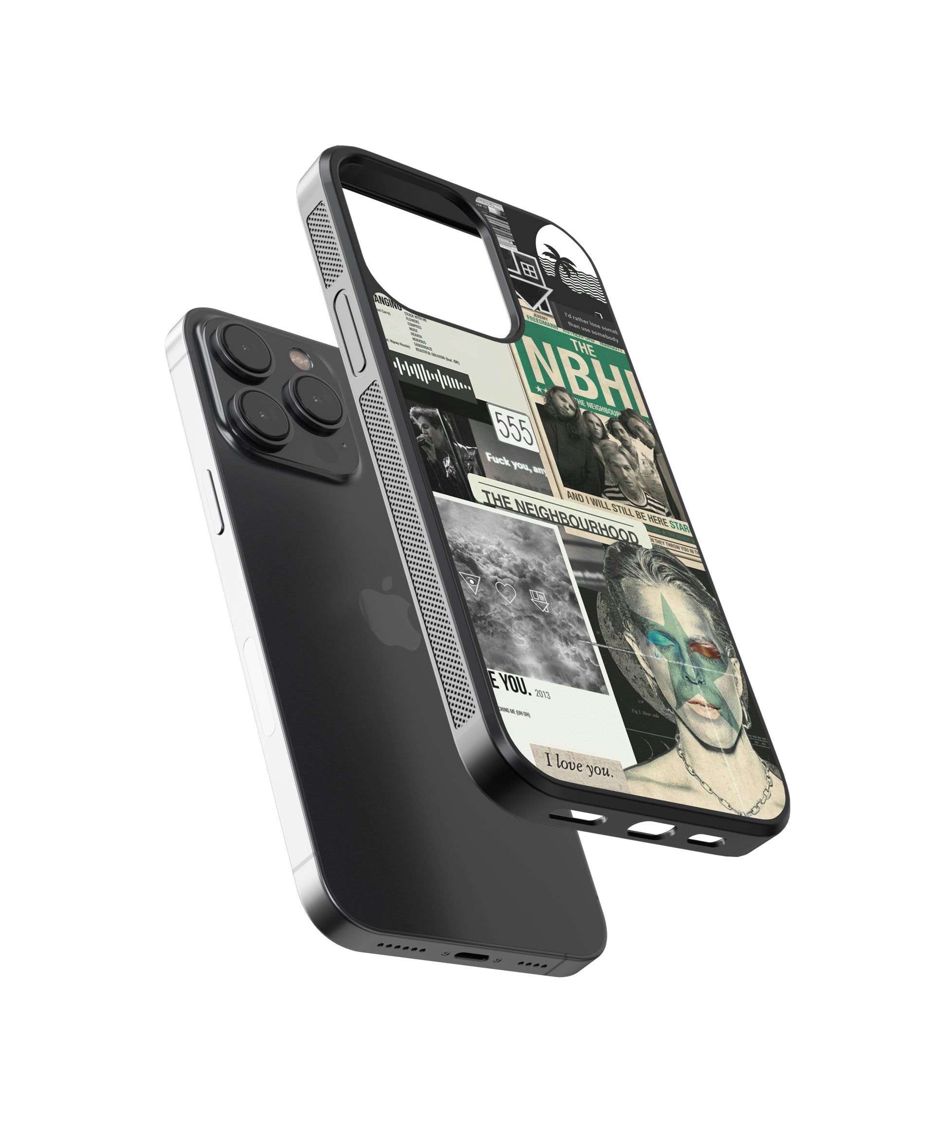 The NBHD Collection Spotify Glass Phone Case Cover - Aesthetic Phone Cases - Culltique